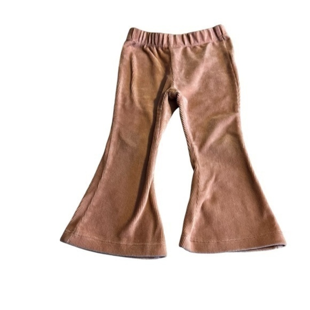 Jessica Simpson Flare Velour Pants 12 months stretch band